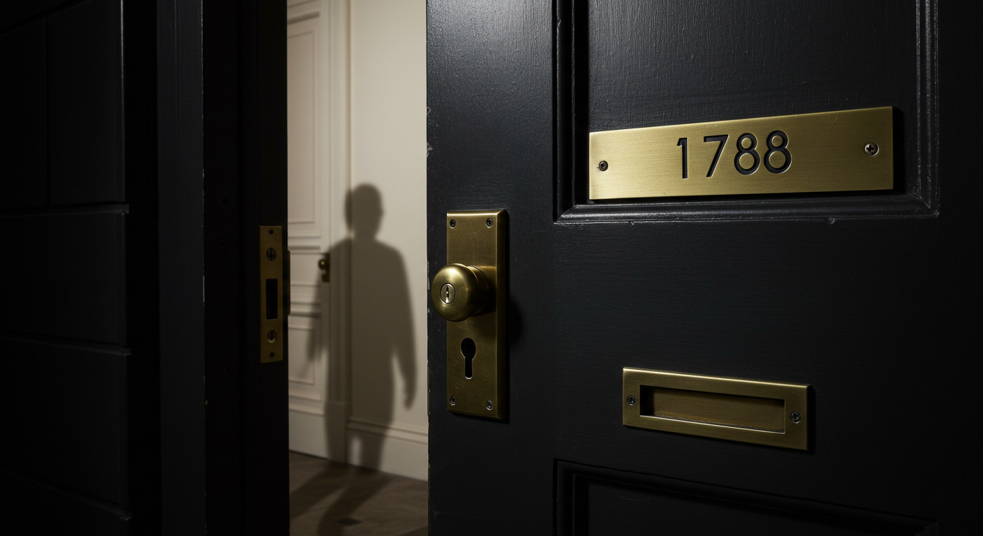 Close up of a signed lease agreement